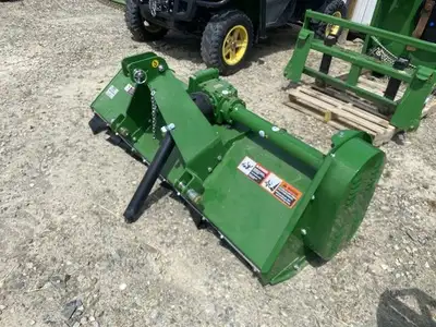 As new Frontier (John Deere) FL1061 3pt hitch flail mower. Fixed position. 61in. Cutting Width. 540...