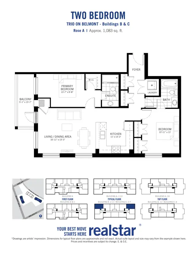 Fantastic 2 bedroom + 2 bathroom apartment to rent in Kitchener in Long Term Rentals in Kitchener / Waterloo - Image 21