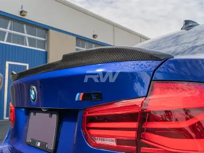 BMW F30 F80 CS COMPETITION SERIES CARBON TRUNK SPOILER 335i 340i 328i 2012 2013 2014 2015 2016 2017...
