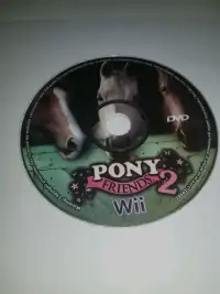 Wii  dvd game pony friends 2. sans l'etui