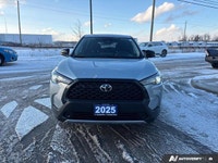Recent Arrival! Silver 2025 Toyota Corolla Cross LE AWD CVT 2.0L 4-Cylinder DOHC 16V APPLE CAR PLAY,... (image 1)