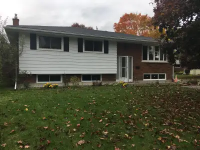 large 3 bedroom apt in Lindsay (lower level of a raised bungalow) private in-suite laundry full kitc...