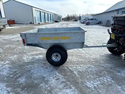 2025 One Sixteen Trailers Galvanized Single Axle ATV Dump TrailerMade in Canada! Single Axle ATV Tra...