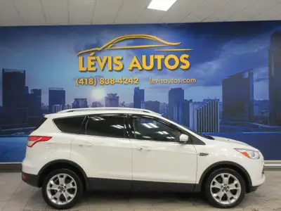 FORD ESCAPE 2014 TITANIUM AWD ECOBOOST 2.0L TURBO TOUT ÉQUIPÉ / INTÉRIEUR EN CUIR NOIR CHAUFFANT / B...