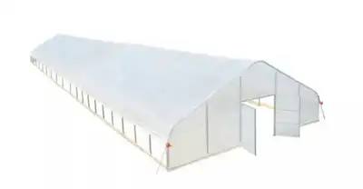 Brand New CAEL Tunnel Greenhouse Grow Tent w/6 Mil Clear EVA Plastic Film Financing Available Lowest...