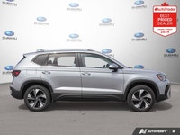 New Price! Pyrite Silver Metallic 2025 Volkswagen Taos Comfortline AWD | Leather | Rear Cam AWD 8-Sp... (image 5)