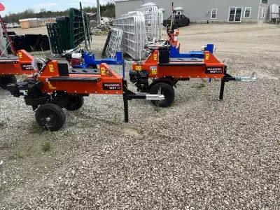 Iron Inventory Inc! 2024 Wallenstein 2 Way Wood Splitter IN STOCK AND ON SALE WXT15H 15 TON SPLIT FO...