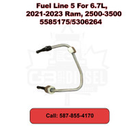 5585175 | 5306264 Cummins Fuel Line 5 For 6.7L, 2021-2023 Ram