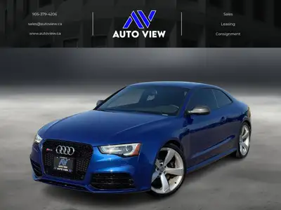 Welcome to Auto View! JUST LANDED!! 2015 Audi RS5!! **FULL FRONT END PPF (PAINT PROTECTION FILM)** *...