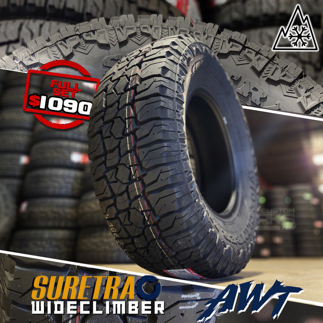 BRAND NEW Snowflake Rated AWT! 285/70R17 $1090 FULL SET OF TIRES in Tires & Rims in Red Deer - Image 3