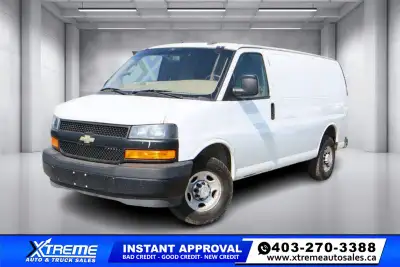 2018 Chevrolet Express 2500 Cargo Van Welcome to Xtreme Auto & Truck Sales Your Car Loan, Truck Loan...
