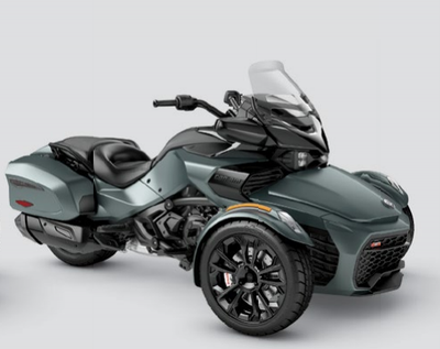 2026 Can-Am Spyder F3 Limited – Pearl White / Mineral Blue Satin Price: Contact for details (+Tax &...