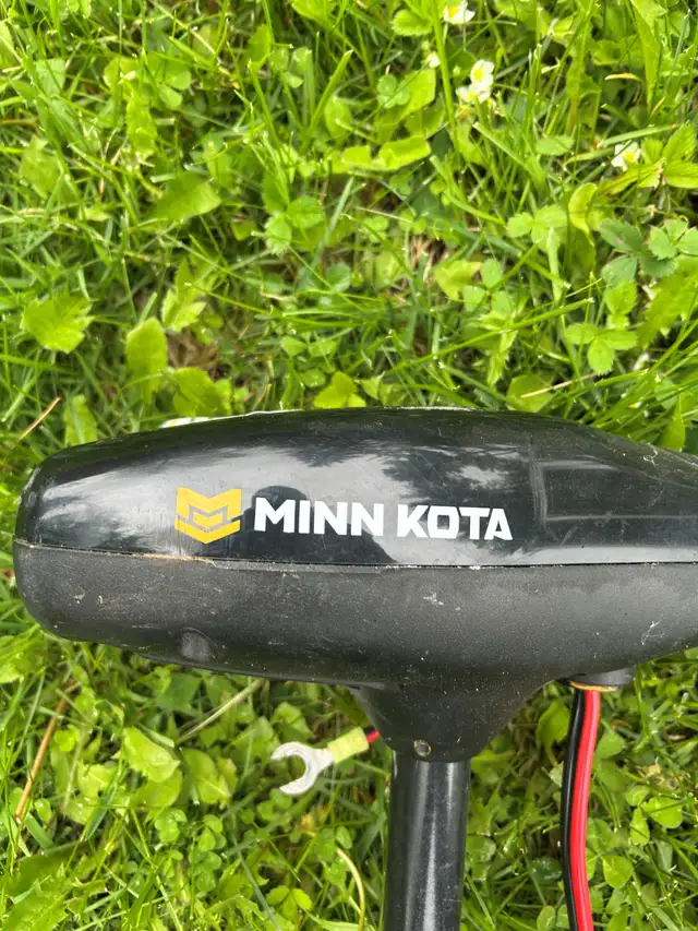 Electric motor Minn Kota 44lbs with battery and charger.628632792104991214