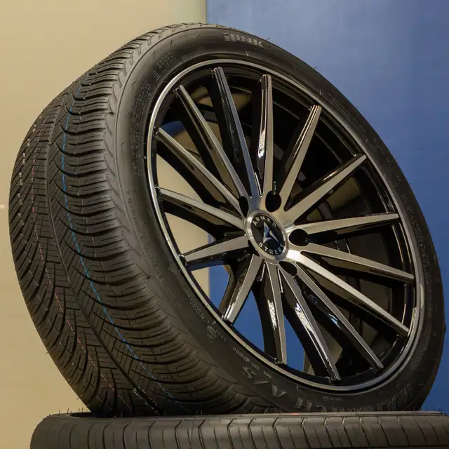 NEW 19 inch Armed RIVAL GLOSS BLACK MACHINED FACE Wheels $990 in Tires & Rims in Red Deer - Image 6
