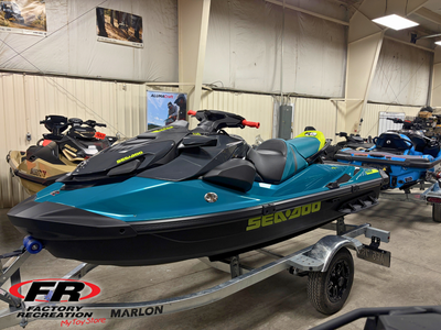 2026 Sea-Doo Wake 170 - Teal Blue / Manta Green - Audio The 2026 Sea-Doo Wake 170 is a great fit for...