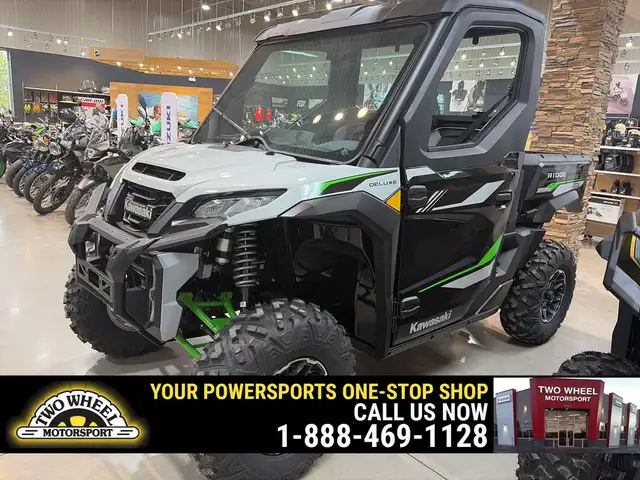 2025 Kawasaki Ridge HVAC HVAC DELUXE XR CAB MODEL WITH HEAT/AC D in ATVs in Guelph - Image 2