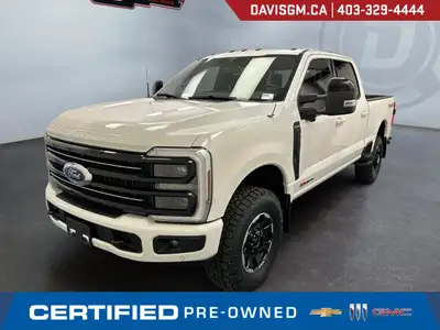 The 2025 Ford Super Duty F-350 SRW Platinum Tremor combines uncompromising heavy-duty capability wit...