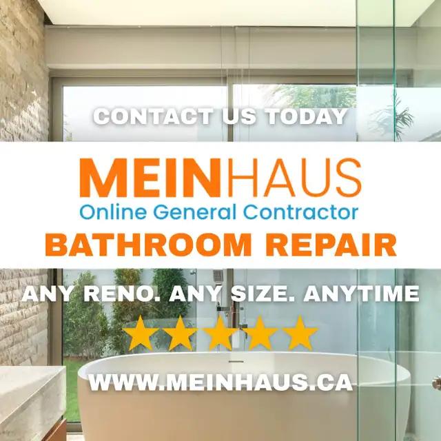 $4995 NEW FULL WASHROOM / BATHROOM RENOVATIONS - Toronto in Renovations, General Contracting & Handyman in City of Toronto - Image 5