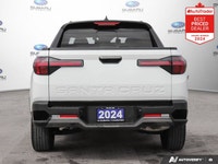 New Price! Odometer is 7330 kilometers below market average! White 2024 Hyundai Santa Cruz Preferred... (image 3)