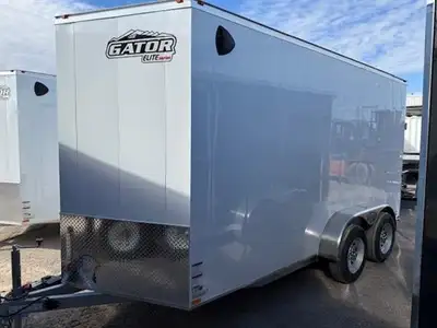 2026 JENSEN ELITE PRO SERIES 7 x 14 tandem axle trailer MADE IN CANADA 7000lb GVWR and a cargo capac...
