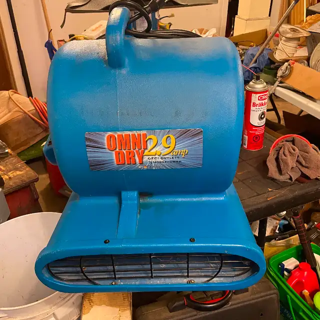 Omni Dry, Commecial Air Mover, 2.9 Amp ~ USED62863262931459124