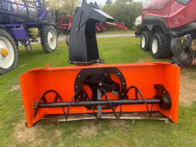2023 WIFO WSH84 SKID STEER MOUNTED SNOWBLOWER STOCK #CC035 84 INCHES WIDE HIGH FLOW WITH CASE DRAIN...