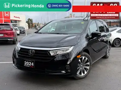 Certified. EX-L|DVD|CarPlay|Heated Seats|One Owner 2024 Honda Odyssey EX-L EX-L|DVD|CarPlay|Heated S...