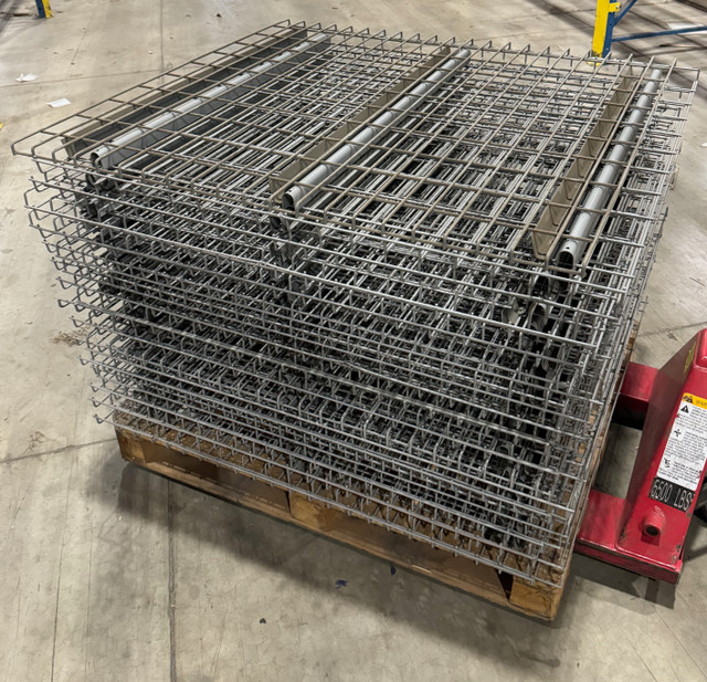 USED Wire Mesh Decks For Step Beams - 42" deep x 48" long in Industrial Shelving & Racking in Mississauga / Peel Region - Image 4