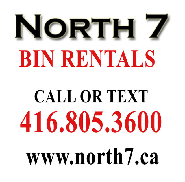 Garbage Bin Rental for Mississauga, GTA, Brampton & Vaughan in Other in Mississauga / Peel Region