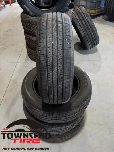 SET OF FOUR LIKE NEW TAKE OFF NEXEN NPRIZ S ALL SEASON TIRES, 205/60R16 SOLD AS SET OF FOUR ONLY, PR...