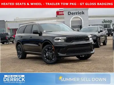 The 2026 Dodge Durango GT offers a powerful combination of style, performance, and versatility. Fini...