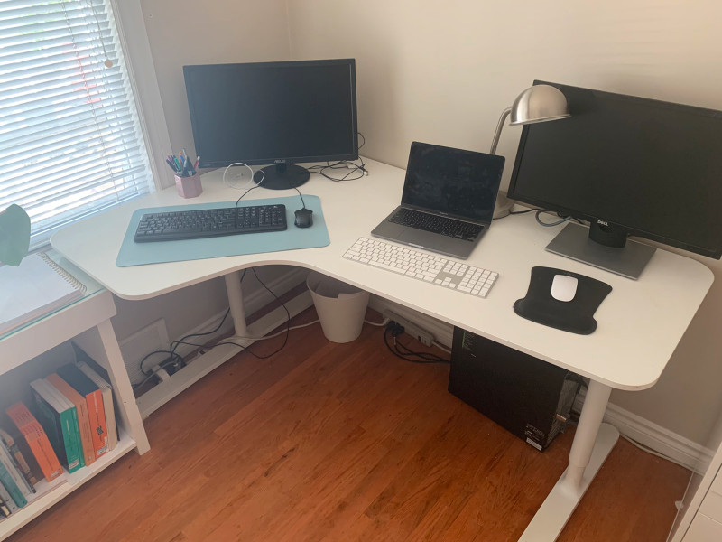 IKEA BEKANT office desk (Left) Desks Calgary Kijiji