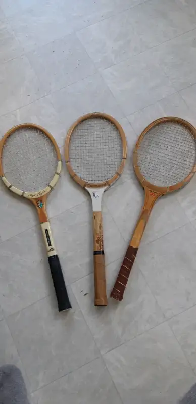 Raquette tennis vintage, View more