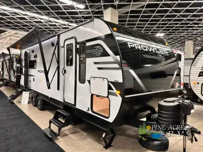 Heartland Prowler travel trailer 2601RLS highlights: Front Private Bedroom Laminate Ext Finish Plywo...