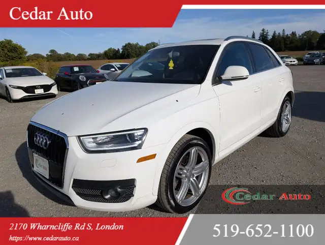 2015 Audi Q3 SOLD - FrontTrak 4dr 2.0T Progressiv in Cars & Trucks in London - Image 4