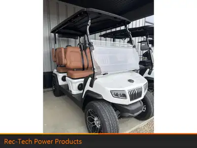 2025 HDK D5 RANGER 4 WHITE MINERAL W) BROWN SEATS Battery Powered: Equipped with a lithium-ion batte...