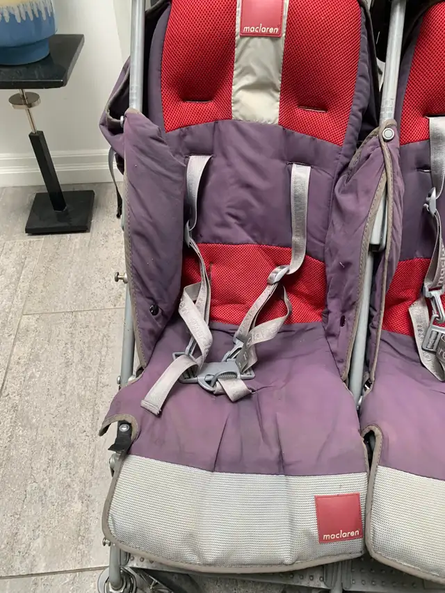 Maclaren Twin Techno Double Umbrella Stroller in Strollers, Carriers & Car Seats in City of Toronto - Image 11