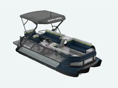 2026 SEA-DOO SWITCH CRUISE LIMITED 21 FOOT PONTOON BOAT STOCK #A113528 300HP ROTAX ACE ENGINE 21 FEE...