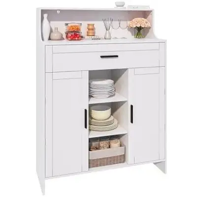 BRAND NEW - Side Storage Kitchen Cabinet... LOT# 161, View more