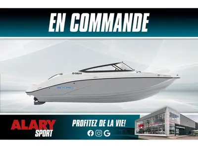 Alary Sport 2026 Yamaha SX190 Yamaha SX190 2026 Ce bateau a jet YAMAHA SX190 2026 est disponible DÈS...