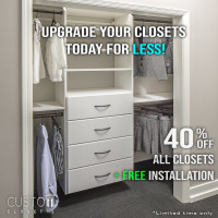 ⭐ Maximize Your Space with Custom Closets ⭐