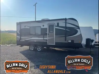 You will notice with the 18TH Avenger toy hauler travel trailer by Prime Time Manufacturing that the...