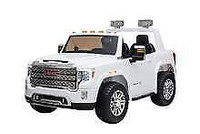 KIDS RIDE ON CARS GMC SIERRA 2 SEAT WITH PARENTAL REMOTE SALE!