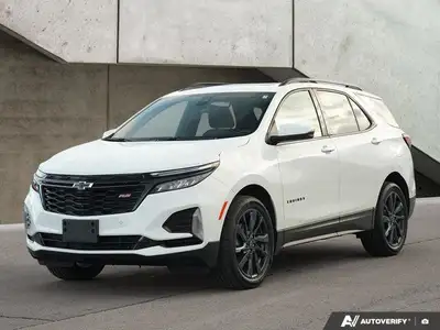 One Owner No Accidetns. 2024 Chevrolet Equinox RS AWD LOW KMS! Leather|BOSE Audio|Panoramic Sunroof|...