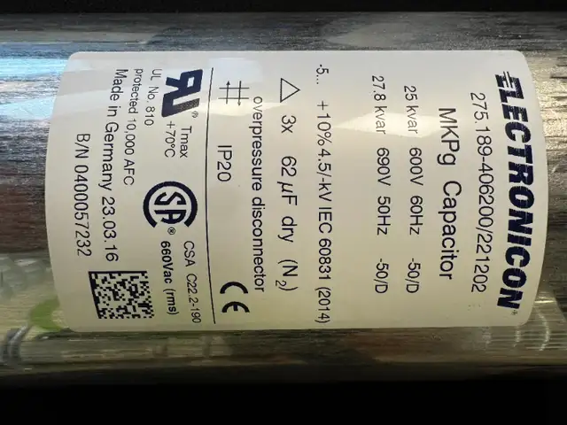 capacitor in General Electronics in City of Toronto - Image 2