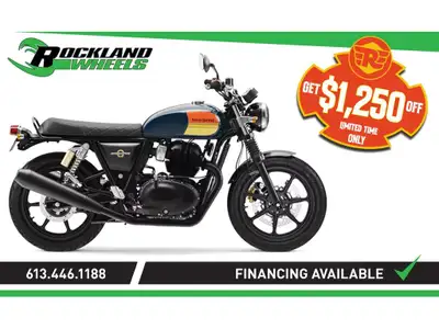 Royal Enfield INTERCEPTOR 650 - BARCELONA BLUE 2024 Découvrez la Royal Enfield INTerceptor 650 Barce...