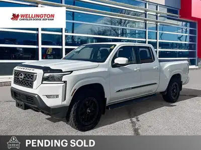 Clean CarFax - 2022 Nissan Frontier SV 4x4, 9-Speed Automatic, 3.8L V6, Power Driver's Seat, Heated...