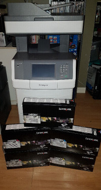 LEXMARK XS748de Floor Standing COLOUR Laser Printer + FREE. $11k