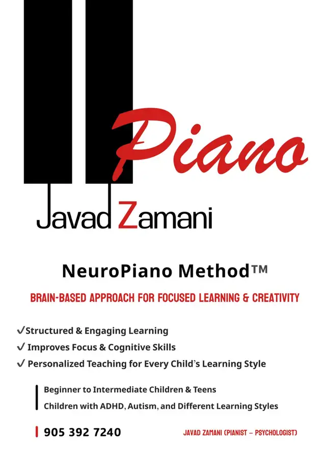Piano Lessons for Children & Teens — Special Needs Welcome