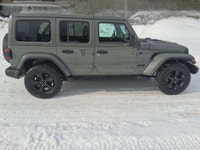 2021 jeep wrangler unlimited altitude cuir gps mags banc et volant chauffant bluetooth bas kilo tres... (image 3)